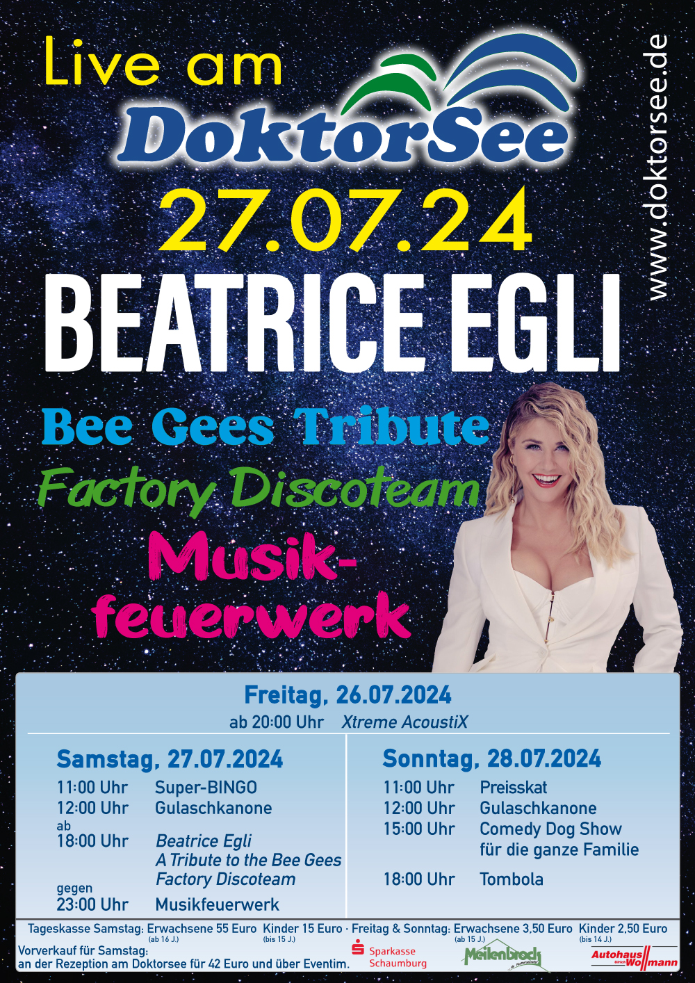 DoktorSee Sommerfest in Flammen 2024 mit Beatrice Egli